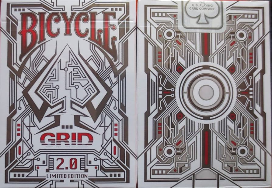 トランプ BICYCLE Grid Limited Ed set Limited Edition Bicycle Grid Blackout Playing Cards